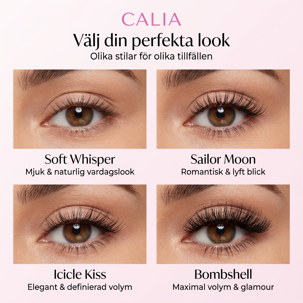 Så väljer du rätt CALIA-stil för din ögonform